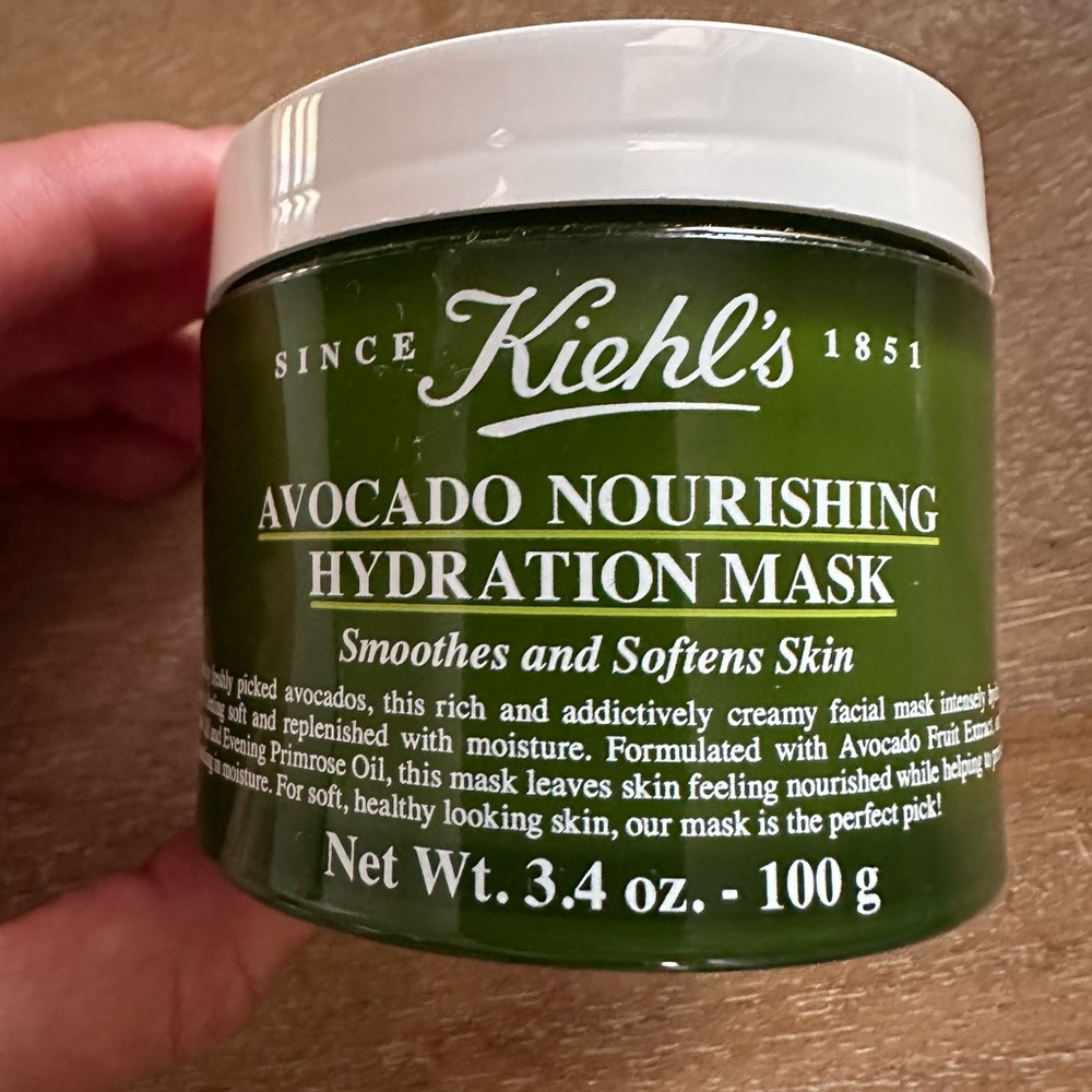 NEW Kiehls Avocado Nourishing Hydration Mask 3.4oz